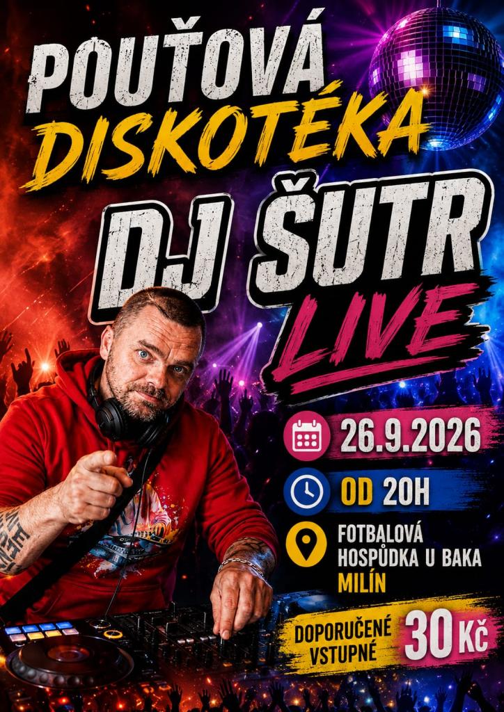DJ šutr plakát